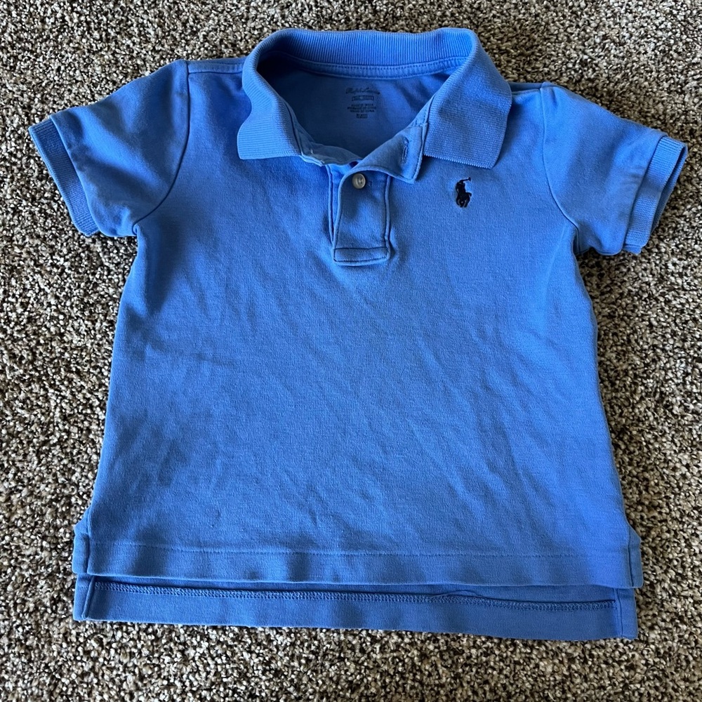 Blue Polo Kids Shirt